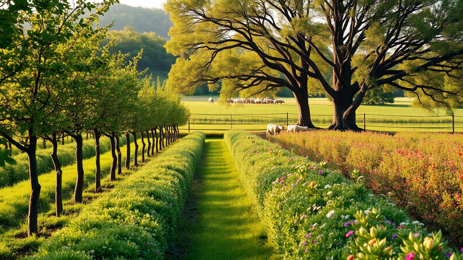 Ferme Cadet-Roussel perennial agroforestry, Montérégie — supporting site photograph