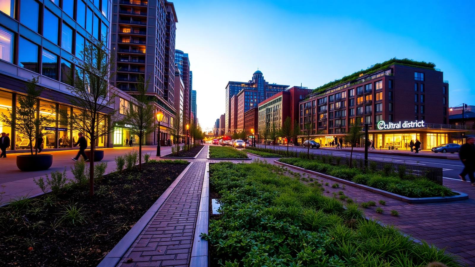 Quartier des Spectacles, Montréal — supporting site photograph